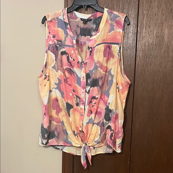 Zac & Rachel Tops - Zac & Rachel Multicolor Sleeveless Blouse 3X